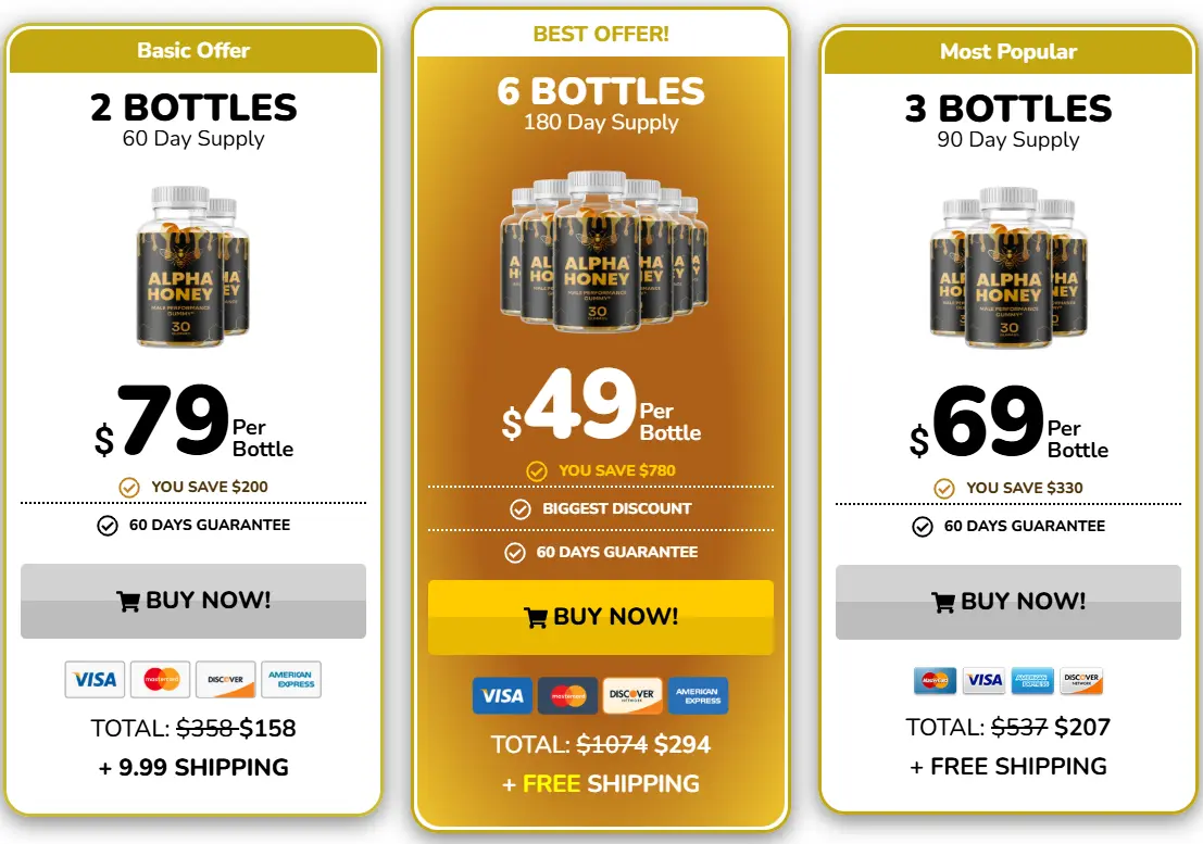 AlphaHoney Price