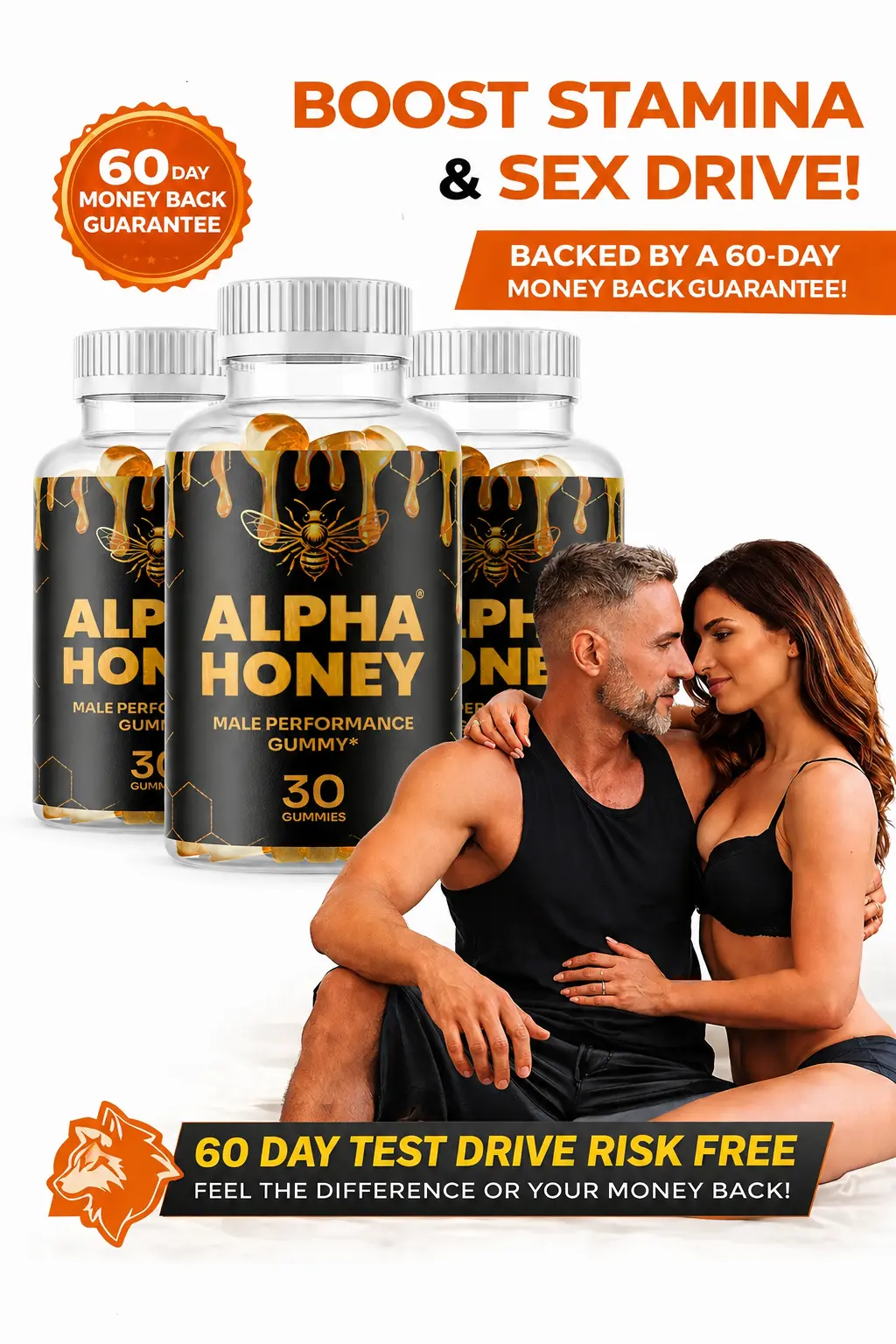 AlphaHoney Natural Male Vitality Support